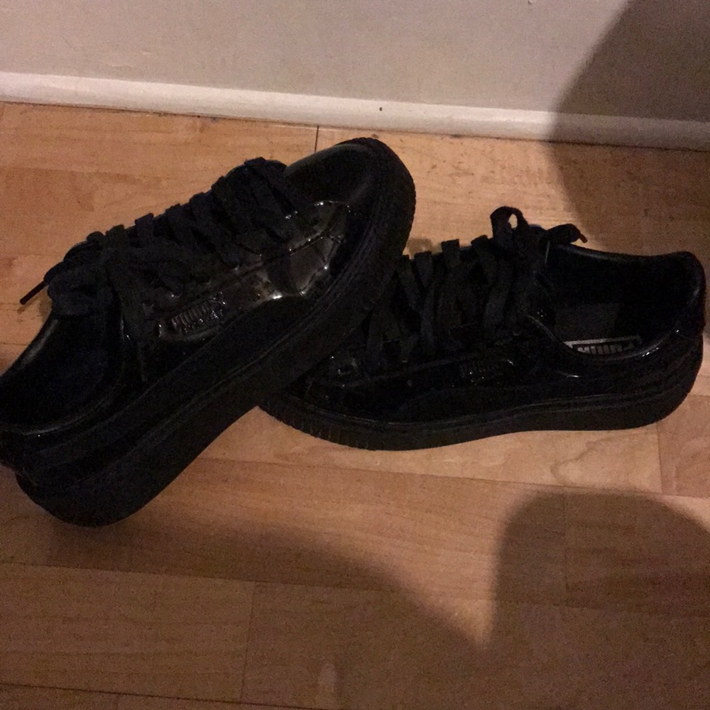 Pleather Platform Puma Kicks